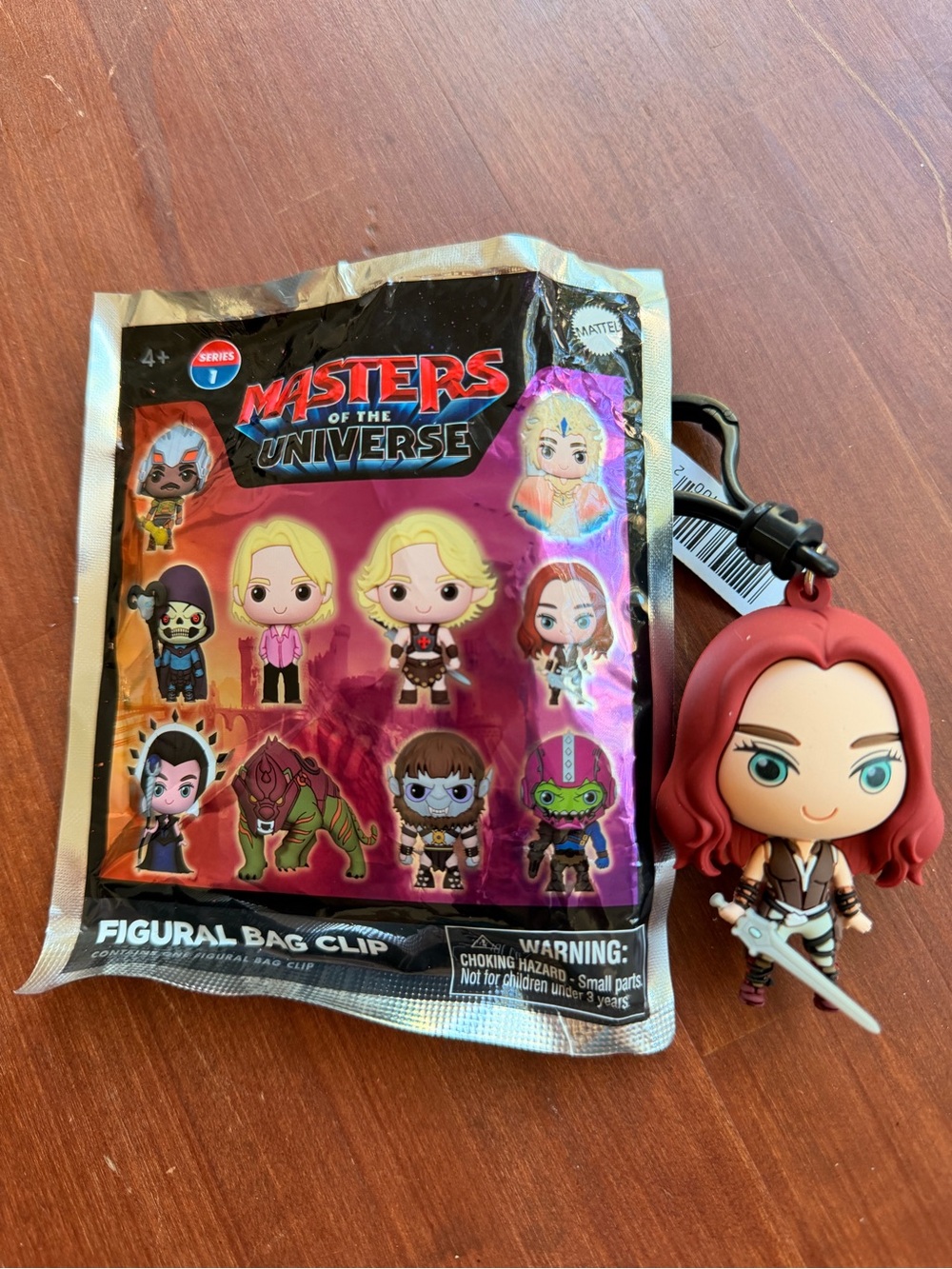 Masters of the Universe TEELA Keychain Figure - Heroine Bag Clip